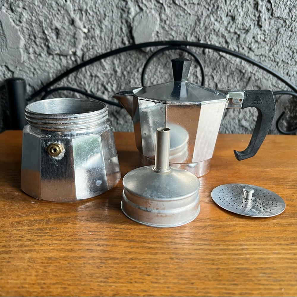 Vintage MR. MOKA Italian Express Stove Top Expresso Coffee Maker